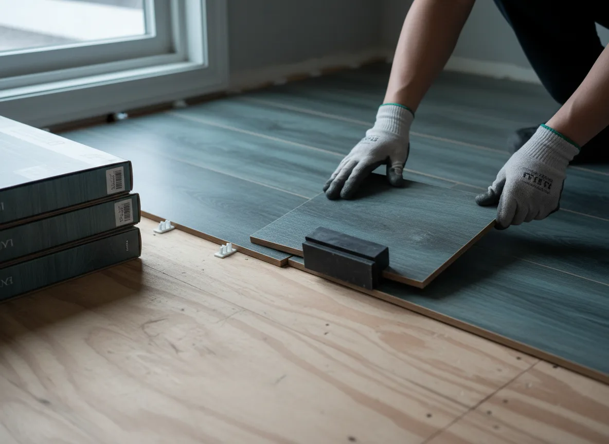 Luxury Vinyl Plank Installation company in Toccopola, MS